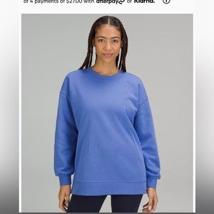 Lululemon Perfectly Oversized Crew - Pink